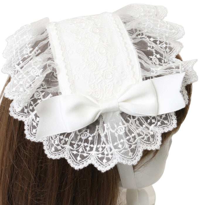 Moi-même-Moitié クロスアーチレースツイルヘッドドレス USED】クロスアーチレースヘッドドレス | Moi-même-Moitié Wunderwelt