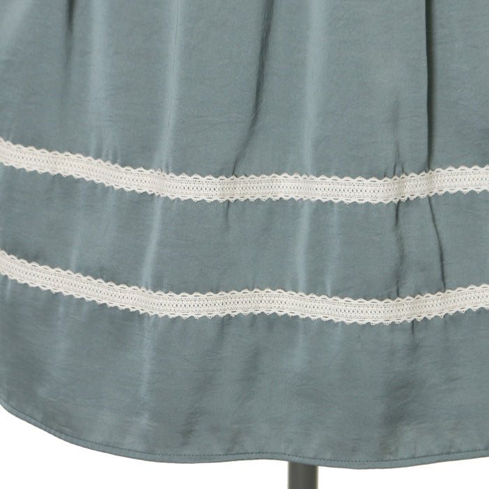 USED】【Mサイズ】Sicilienneドレス（フォグブルー） | Melody BasKet