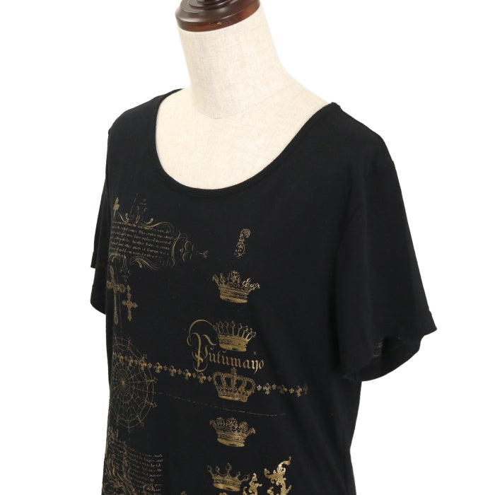 PUTUMAYO Tシャツ 王冠デザイン PUTUMAYO 王冠デザイン Tシャツ 半袖 後藤洋央紀「BISHAMON」T