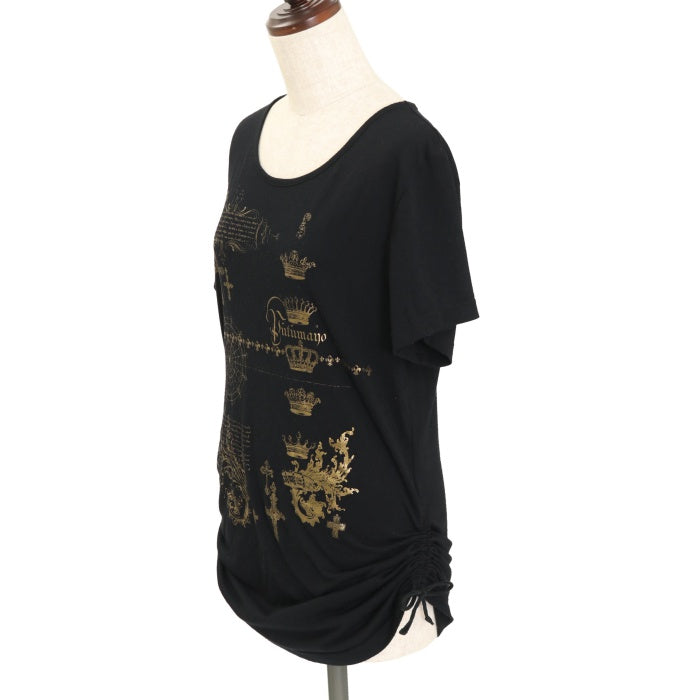 PUTUMAYO Tシャツ 王冠デザイン PUTUMAYO 王冠デザイン Tシャツ 半袖 後藤洋央紀「BISHAMON」T