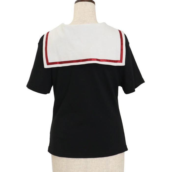 USED】眼帯うさぎエンブレムプリントセーラーT | PUTUMAYO Wunderwelt