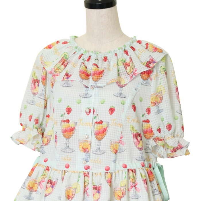 USED】【Mサイズ】フルーツポンチ ワンピース | Emily Temple cute