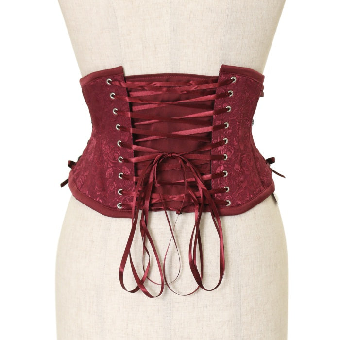 USED】【サイズ3】ローズサテンミニショートコルセット | abilletage