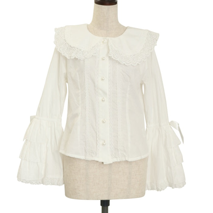 USED】Dear Roseフリル衿ブラウス | BABY, THE STARS SHINE BRIGHT