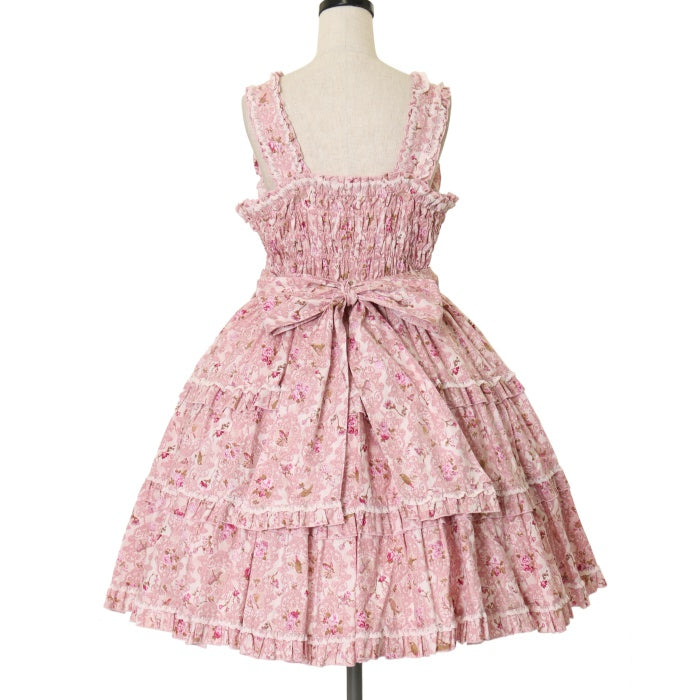 USED】Antique rose 〜小鳥たちのさえずり～ ティアードジャンパー 