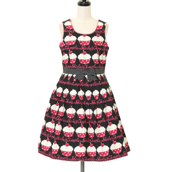 Shirley Temple カップケーキのジャンバースカート　サイズ160 USED】【160cm】ロゴカップケーキptジャンパースカート | Shirley