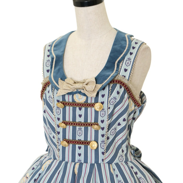 USED】くまくみゃのRoyal Kingdom柄ジャンパースカートⅠ | BABY, THE