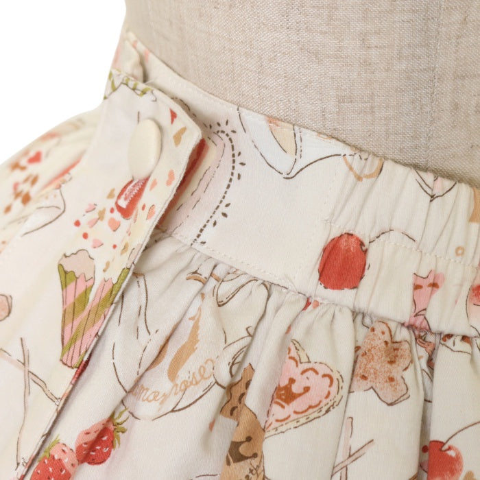 USED】SWEETS collection スカラップスカート（オフホワイト