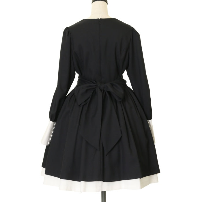 USED】【13号】修道女ミニワンピース（黒×白） | Moi-même