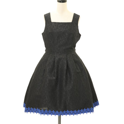 USED】【9号】蝙蝠ケープジャンパースカート(ボルドー×黒) | Moi-même