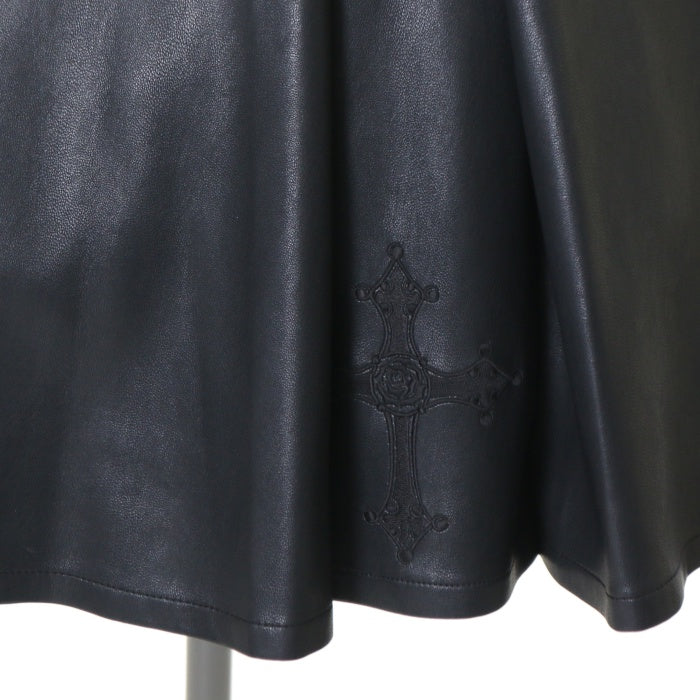 クロスローズ合皮スカート(サンプル品)