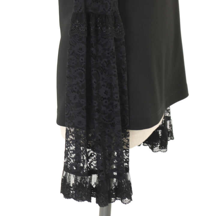 Moi-même-Moitié ラウンド切り替えカットソー 黒 新品 【USED