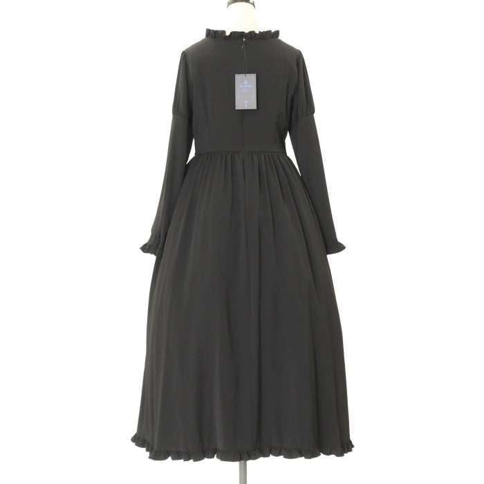 USED】【9号】貴婦人ロングワンピース(黒×白) | Moi-même-Moitié