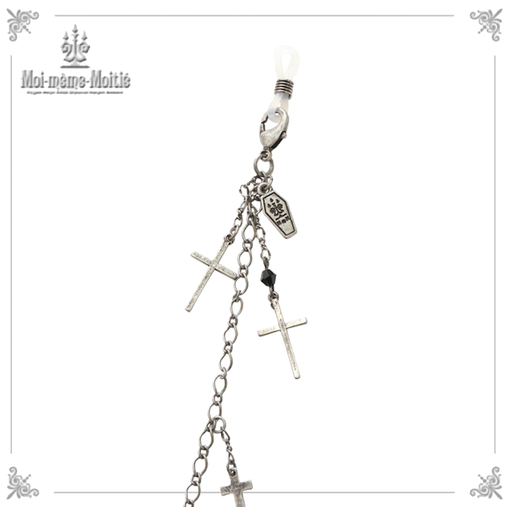 Cross Accessory Chain | Moi-même-Moitié | Wunderwelt Fleur Cross Accessory Chain | Moi-même-Moitié | Wunderwelt Fleur