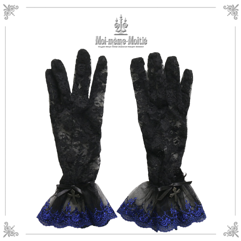 タイニーローズレース手袋 | Moi-même-Moitié | ロリータ ゴスロリ タイニーローズレース手袋 | Moi-même-Moitié | ロリータ ゴスロリ