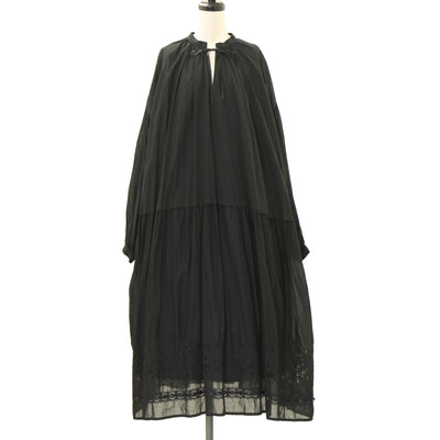 Moi-même-Moitié ラウンド切り替えカットソー　黒　新品 USED】ラウンド切り替えカットソー（黒×黒） | Moi-même-Moitié