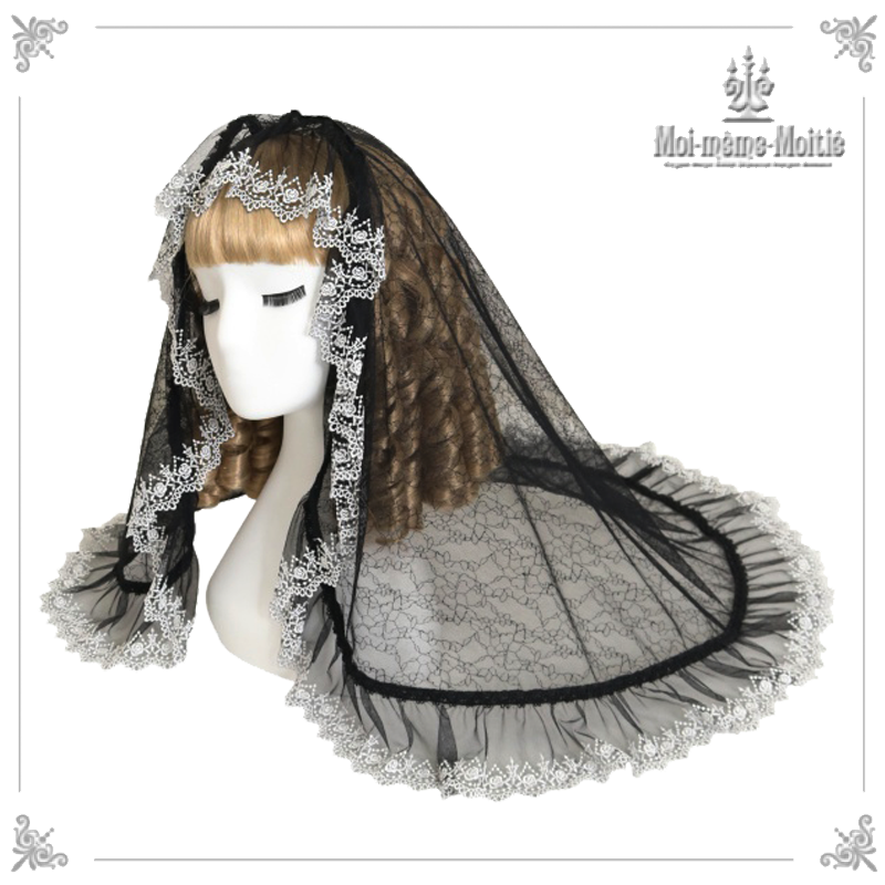 Rose Garden Lace Veil & Cape 2WAY | Moi-même-Moitié