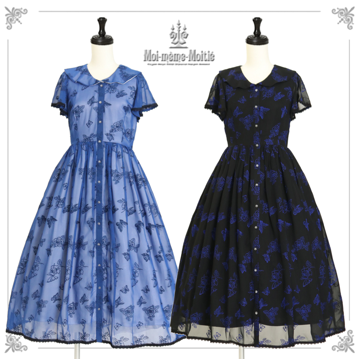 ゴスロリ ドレス アクセサリー セット ネイビー 【infanta】 ゴスロリ ドレス アクセサリー セット ネイビー 【infanta】