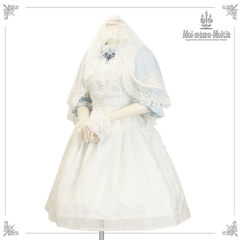 通販限定】【特別価格】ダイヤ柄サテンジャガードブラウス | Moi-même 