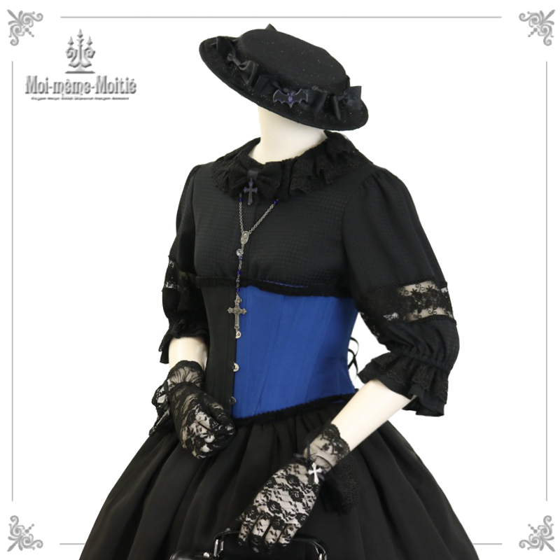 未使用タグ付 ロドリリオン フラワージャガードブラウス S フリル ネペンテス 特別価格】ダイヤ柄サテンジャガードブラウス | Moi-même-Moitié