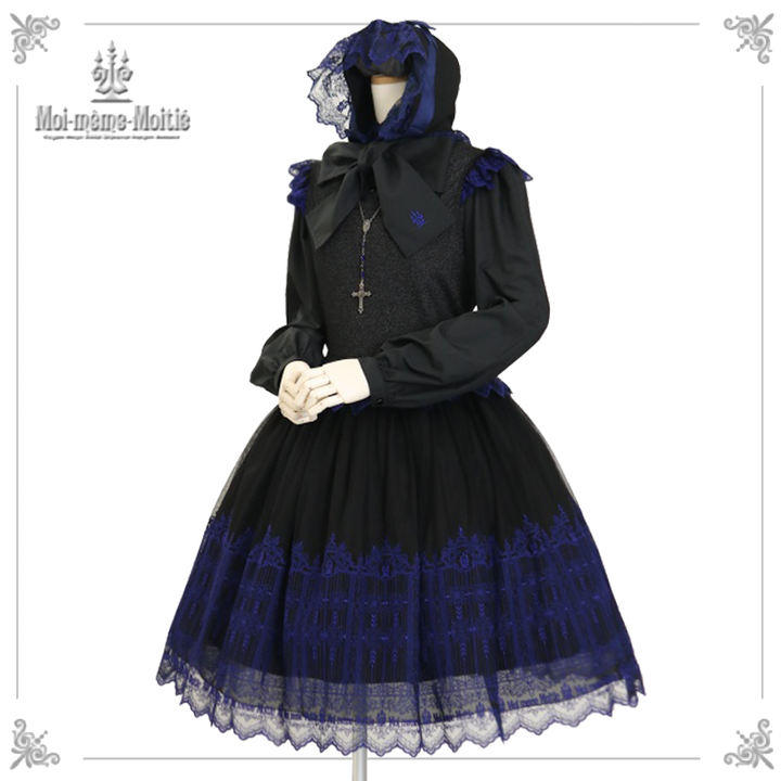 ローズ十字架ロザリオネックレス | Moi-même-Moitié | ロリータ