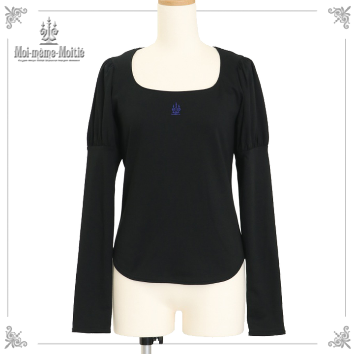 燭台刺繍長袖カットソー | Moi-même-Moitié | ロリータ ゴスロリ
