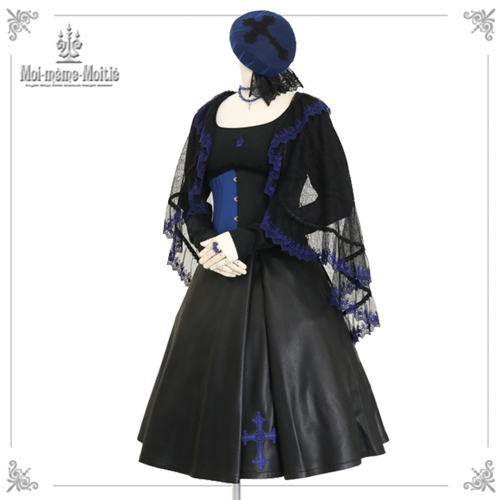 Candelabra Embroidery Long Sleeve Cutsew | Moi-même-Moitié