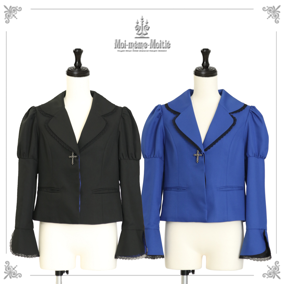 Moi-meme-Moitie モワメームモワティエ コート 十字架ボタン 楽天市場】【中古】Moi-meme-Moitie / サイドレースアップロングコート