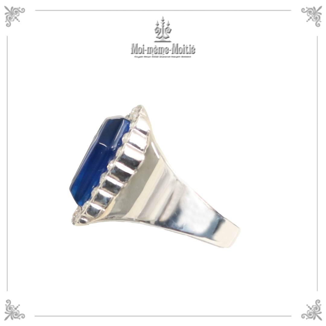 Crystal Coffin Ring (925 Silver) | Moi-même-Moitié | Wunderwelt