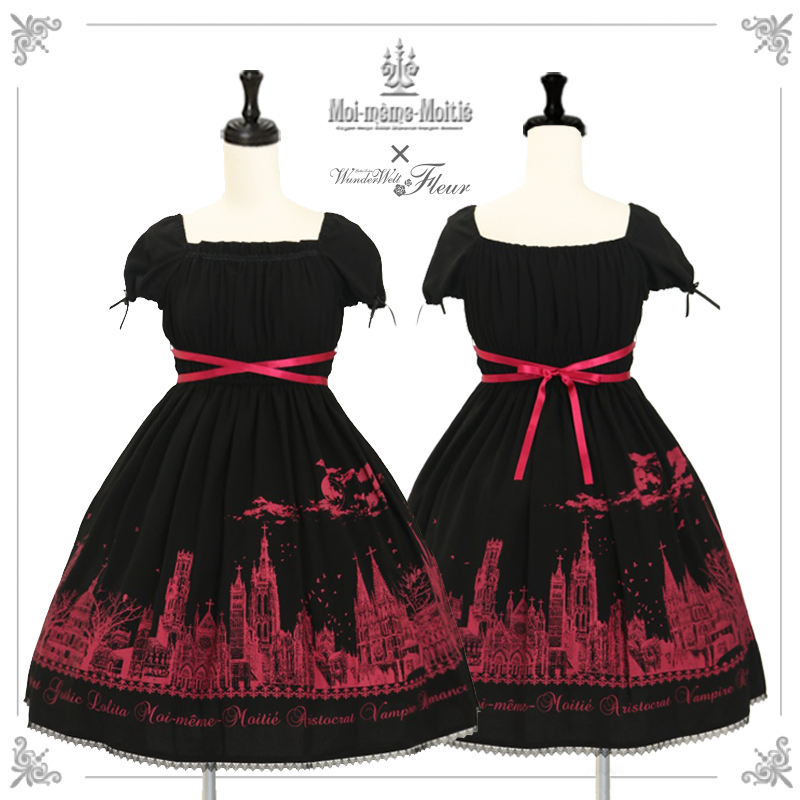 再入荷】サイレントムーンワンピース(ミニ丈) | Moi-même-Moitié 再入荷】サイレントムーンワンピース(ミニ丈) | Moi-même-Moitié