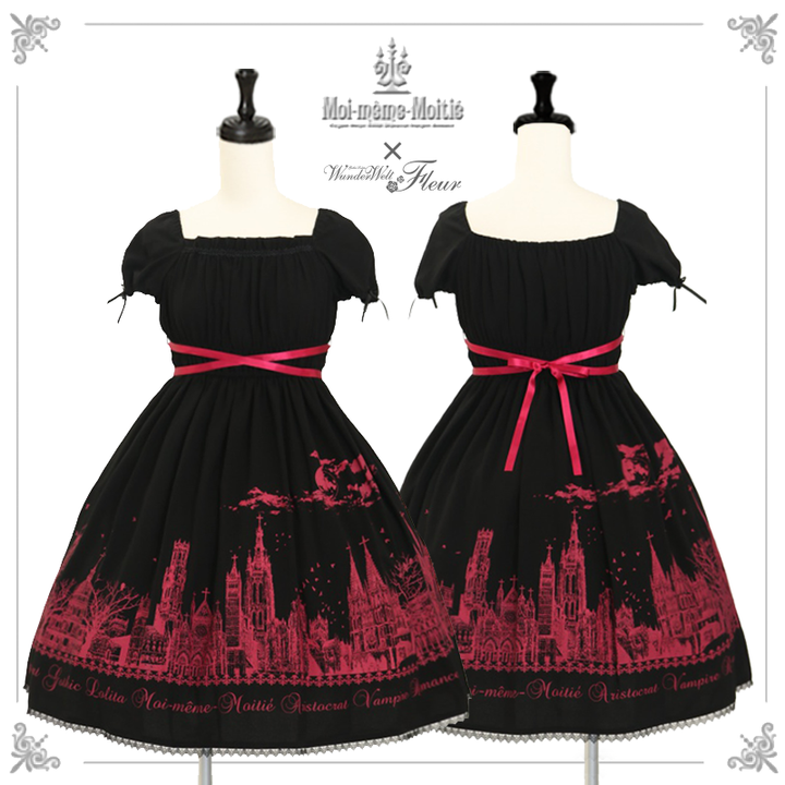 再入荷】サイレントムーンワンピース(ミニ丈) | Moi-même-Moitié 再入荷】サイレントムーンワンピース(ミニ丈) | Moi-même-Moitié