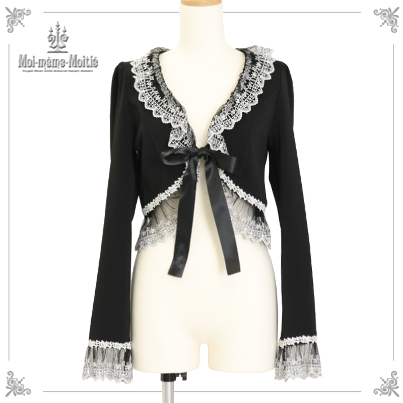 Cross Arch Lace Cutsew Bolero Moi-même-Moitié Wunderwelt Fleur