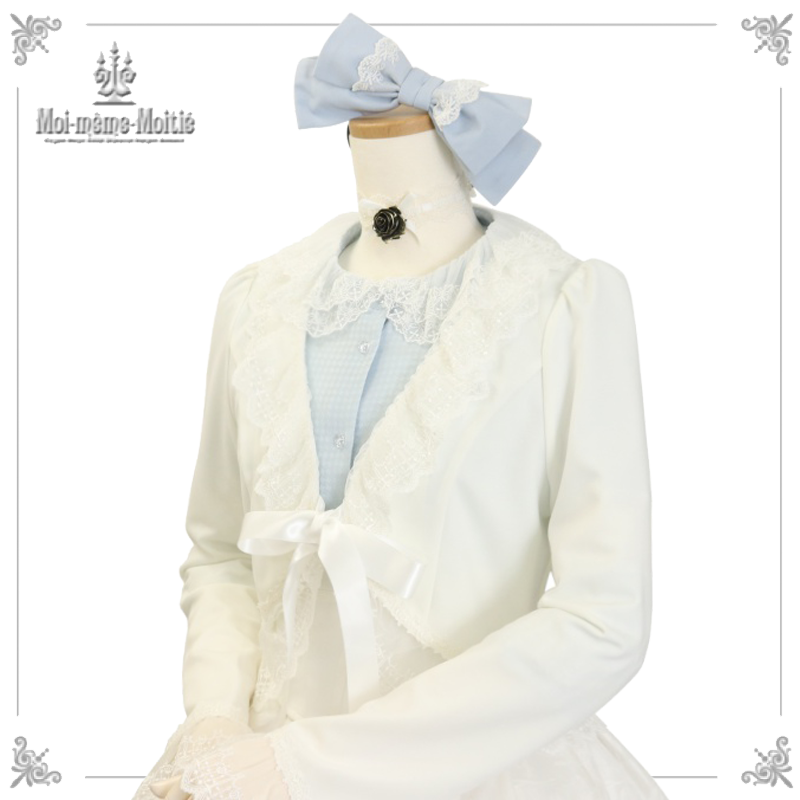 Moi-meme-Moitieフォールクロス・チョーカー付きガーゼトップス Moi meme moitie - closet child オンラインショップ