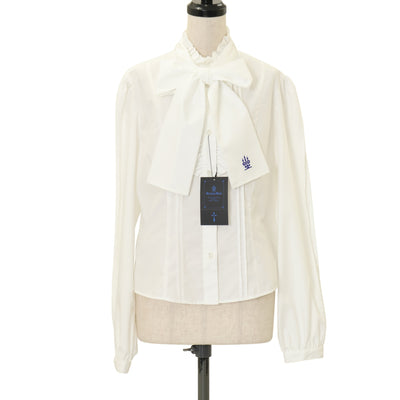 USED】【Sサイズ】スタンドカラーリボンブラウス | Innocent World