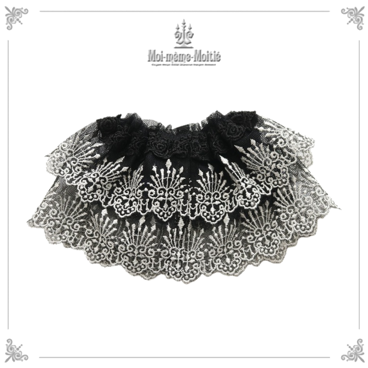 2 Layers Crown Lace Cuffs | Moi-même-Moitié | Wunderwelt