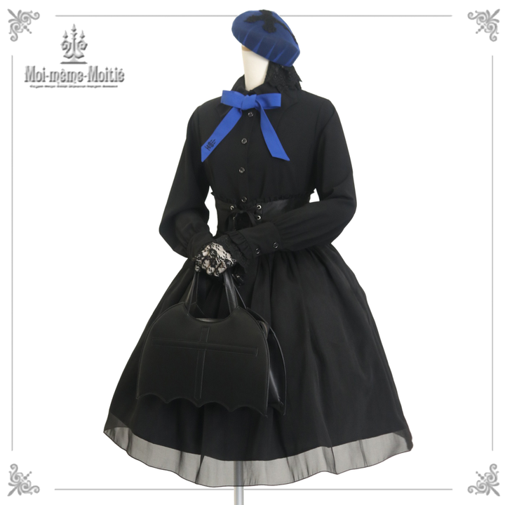 Bat Collar Blouse (Size 9) | Moi-même-Moitié | Wunderwelt Fleur