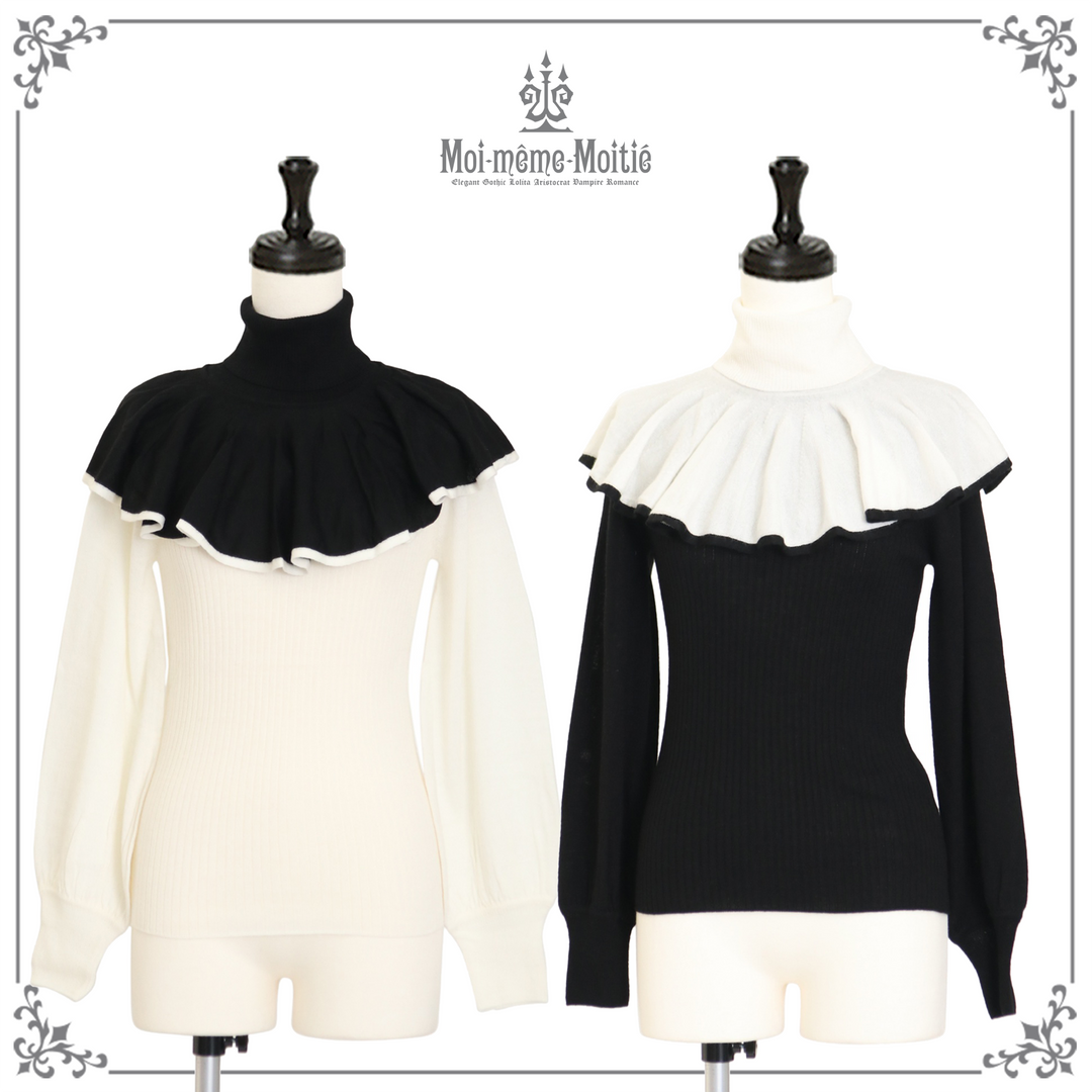 修道女ケープカラーニット | Moi-même-Moitié | ロリータ ゴスロリ