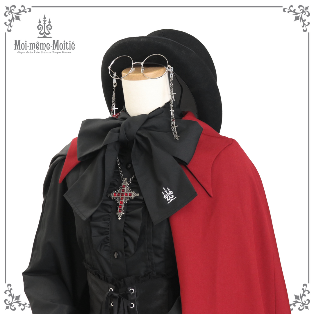 燭台刺繍蝙蝠マント | Moi-même-Moitié | ロリータ ゴスロリ ゴシック