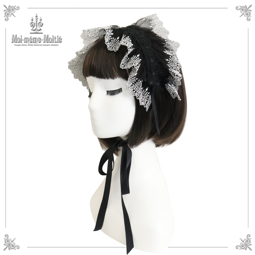 Moitie コフィンレースヘッドドレス USED】コフィンレースヘッドドレス | Moi-même-Moitié