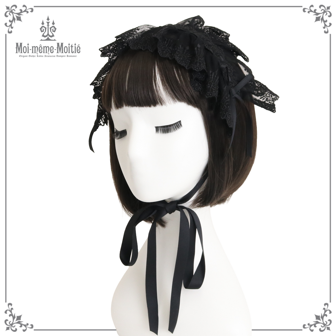 新色】【再入荷】クラウンはしごレースヘッドドレス | Moi-même-Moitié