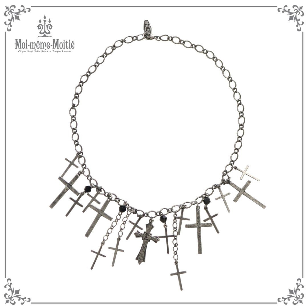 再入荷】M+ROSE×十字架ネックレス | Moi-même-Moitié | ロリータ