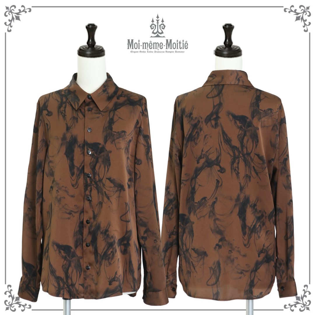 OUTLET】インクプリントシャツ(Men) 【クーポン対象外】 | Moi-même