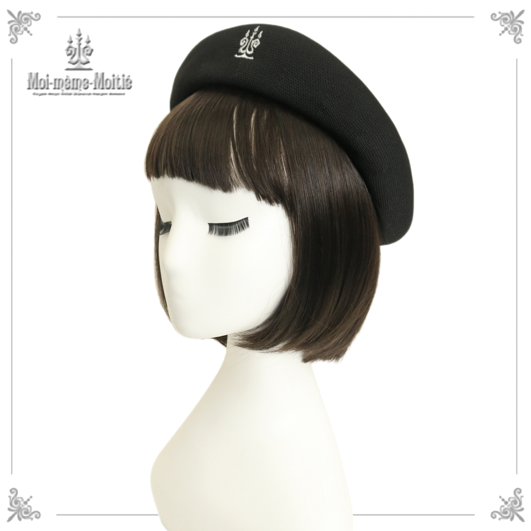 Candelabra Embroidered Summer Beret | Moi-même-Moitié | Wunderwelt