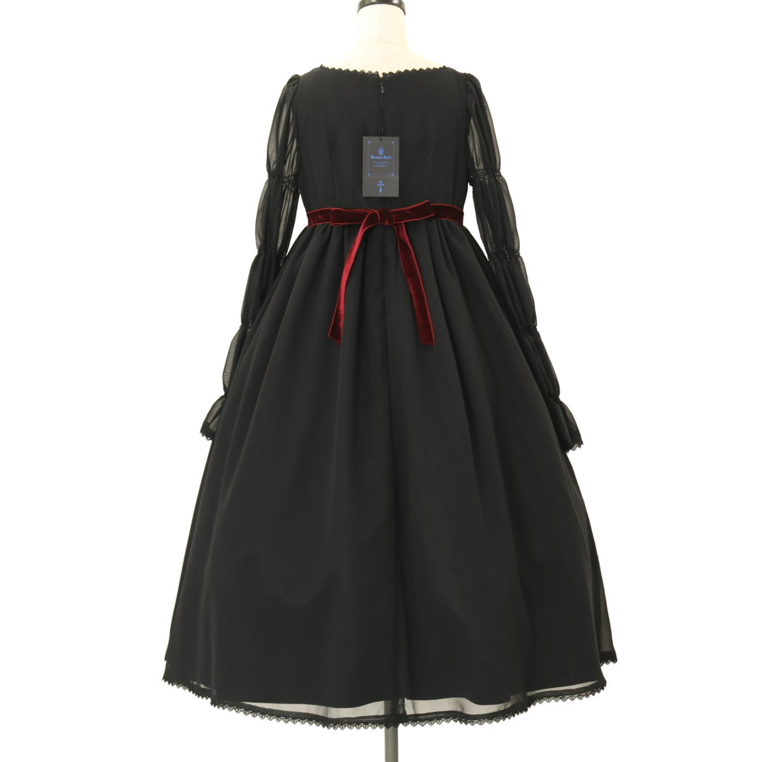 USED】【9号】ベルベット十字架ワンピース(ロング) | Moi-même-Moitié