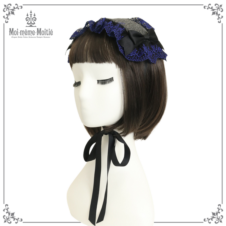 グレンチェックヘッドドレス | Moi-même-Moitié | ロリータ ゴスロリ