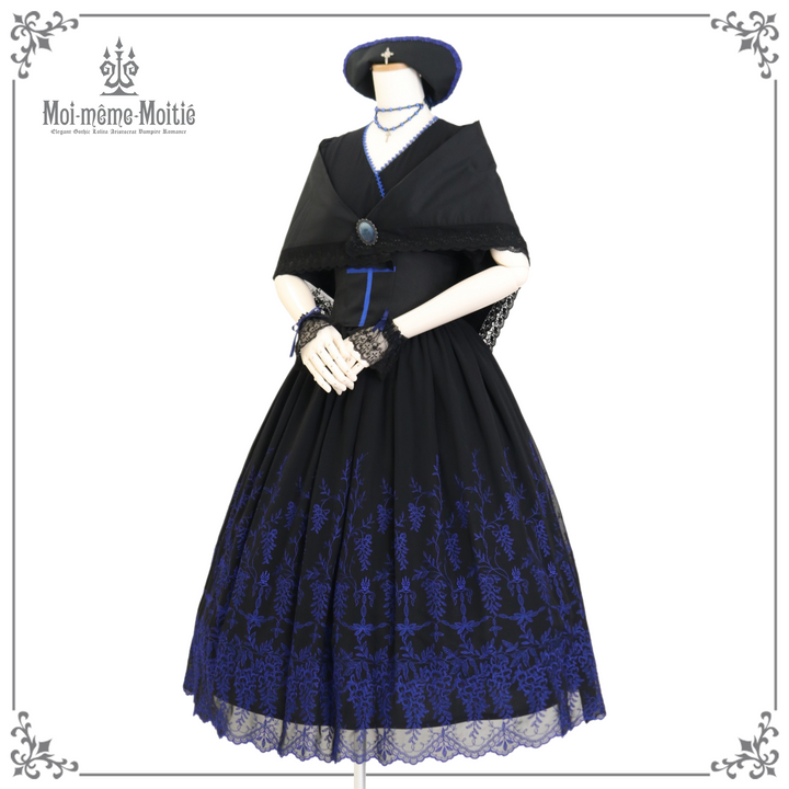 モワティエ　Wisteria　Grace　ワンピース　黒青 x-00887_03_720x.png?v=1776225305