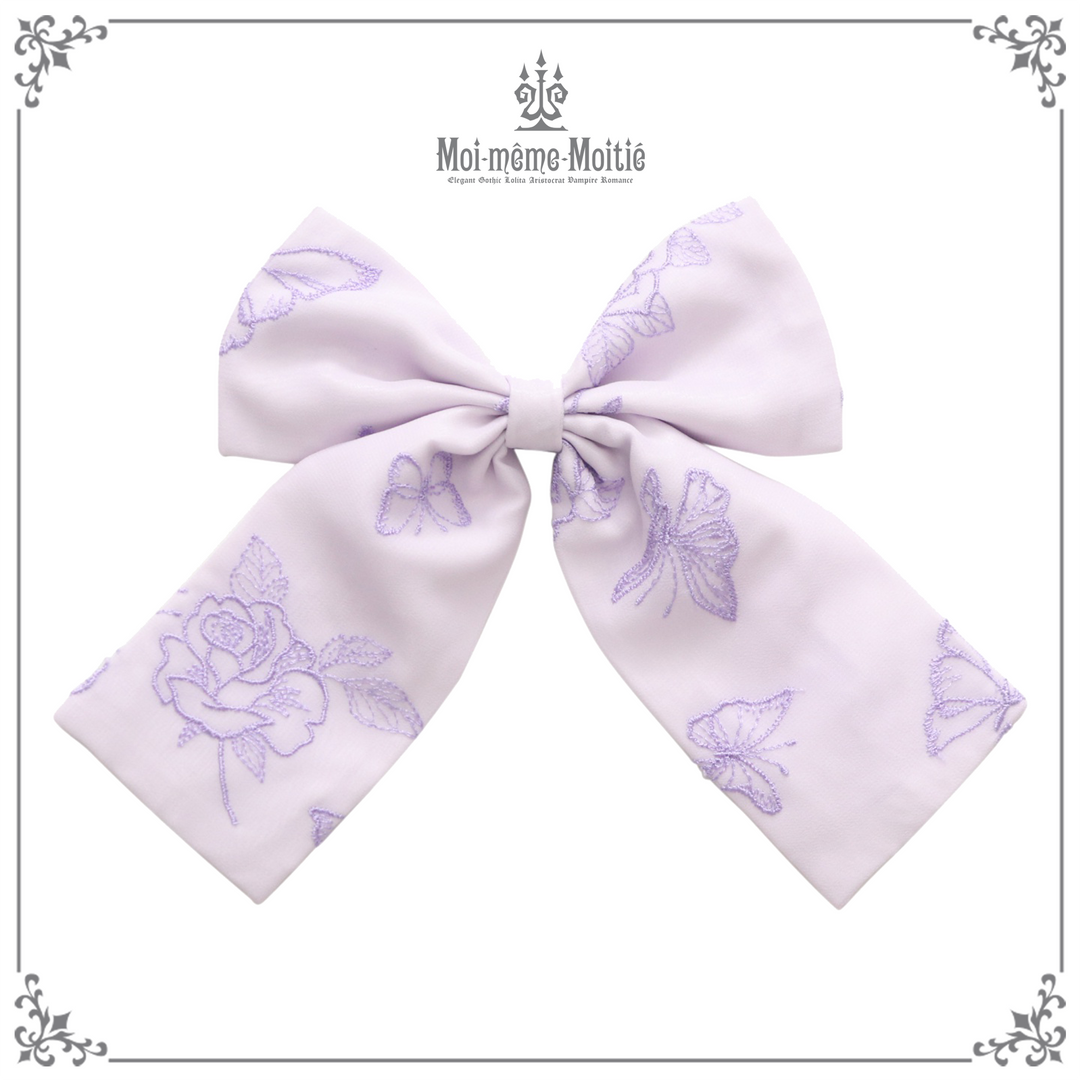 Rose and Butterflyリボンクリップ | Moi-même-Moitié | ロリータ