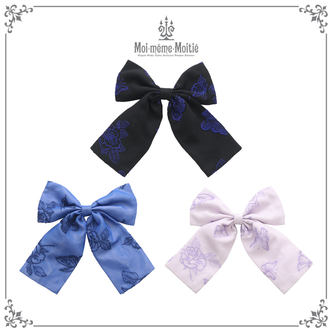 通販限定】Rose and Butterflyリボンクリップ | Moi-même-Moitié