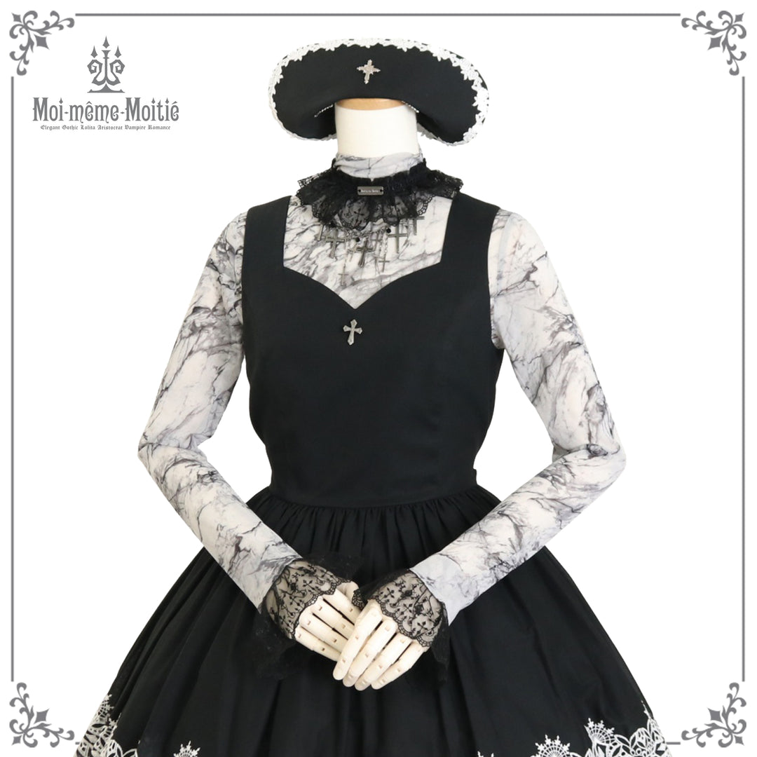 M+ROSE × Cross Necklace | Moi-même-Moitié | Wunderwelt Fleur