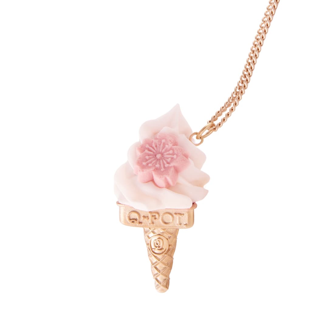 さくら ソフトクリーム ネックレス 5370002 | Q-pot. | ロリータ